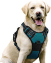 rabbitgoo Dog Harness, No Pull for Large Dogs with 2 Leash Clips, Pet Vest
