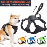 [All-in-One Harness] Dog Walking Vest-Style Anti-Pull Leash